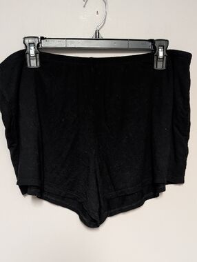 stars above Black Cozy Lounge Shorts